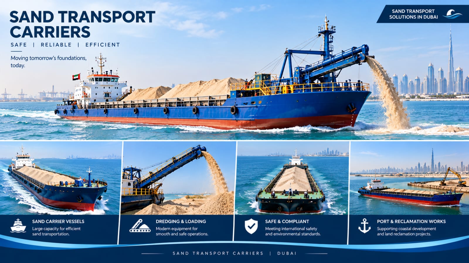 SAND TRANSPORT CARRIERS